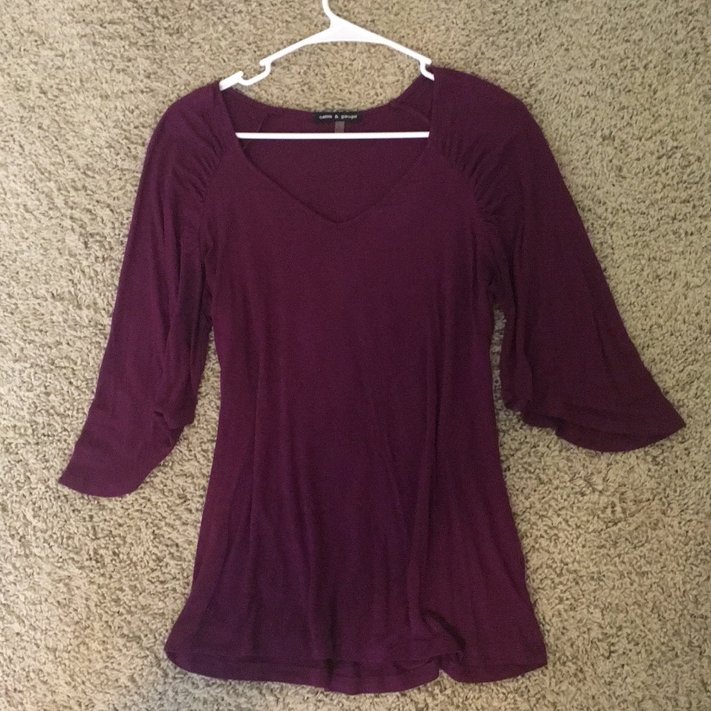 purple top from cable & gauge